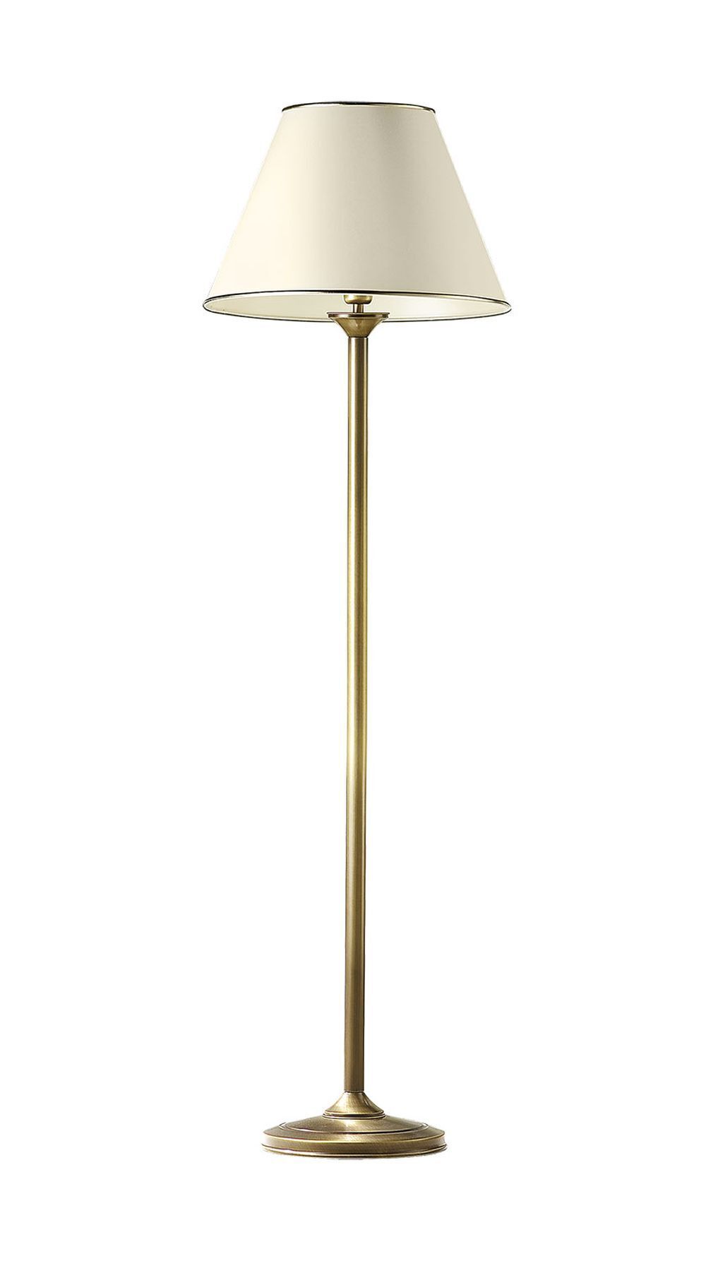 Stehleuchte in Messing antik 155cm PENELO Lampe