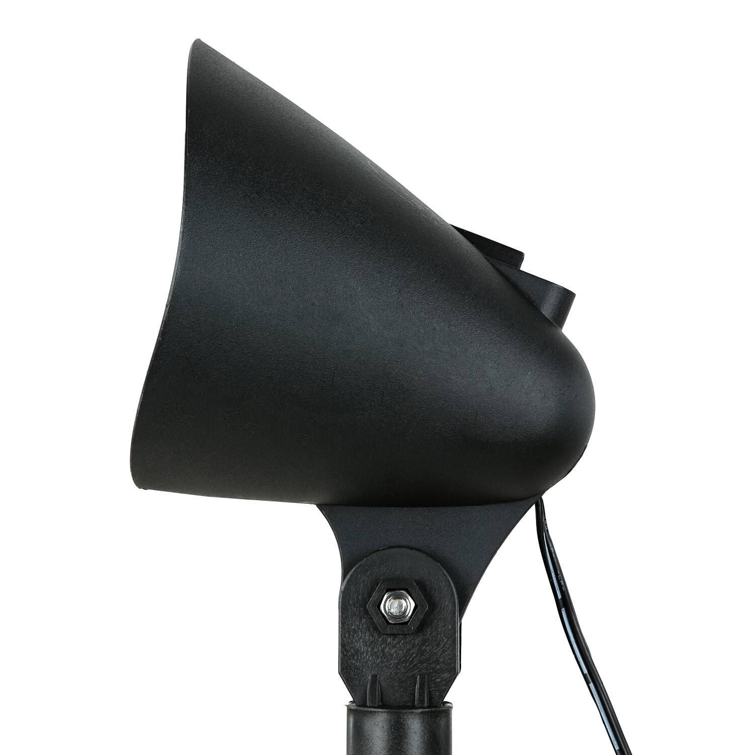 Foglicht, Motorradlicht, schwarz, verstellbare Halterung, Kabel