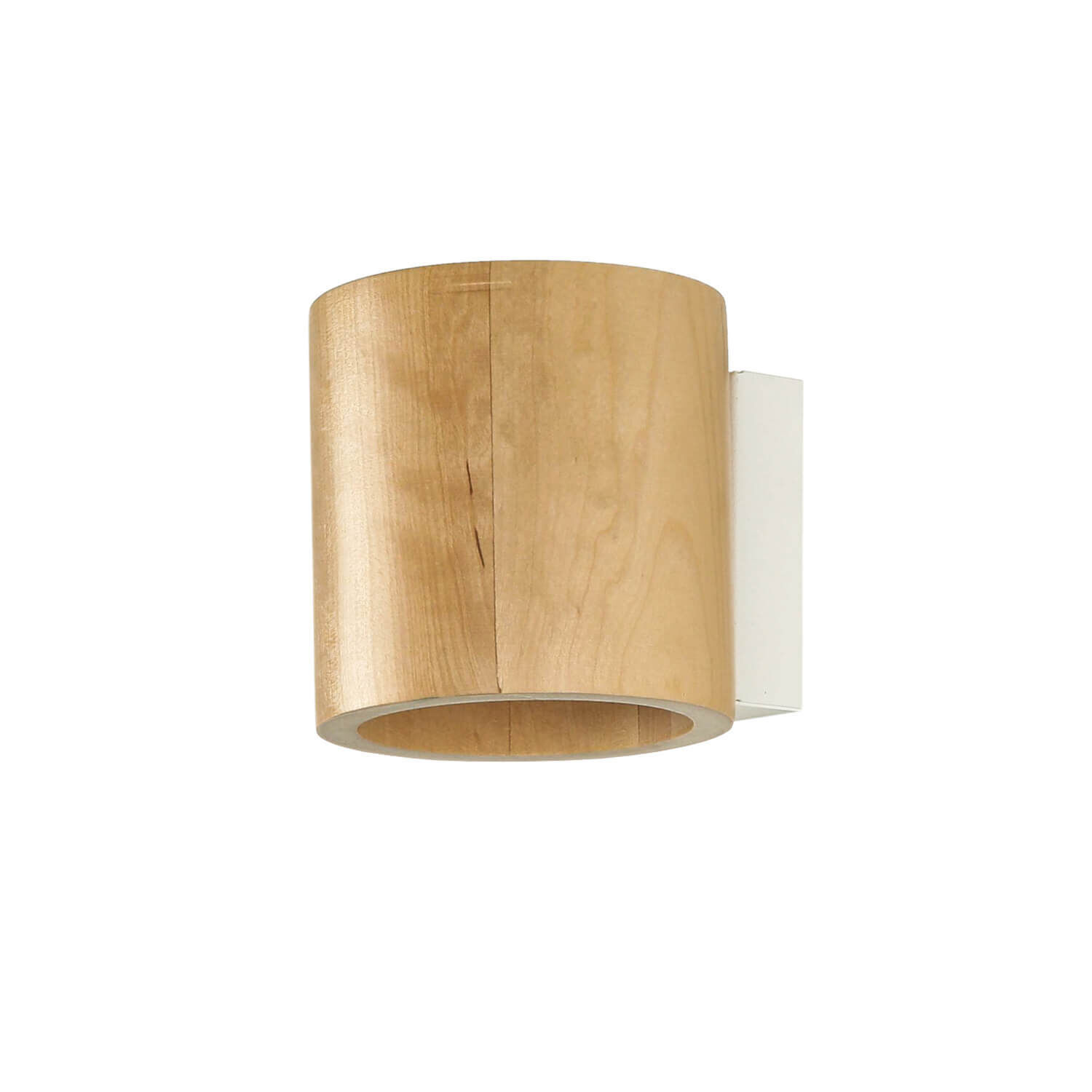 Kleine Wandlampe Holz Up Down G9 wohnlich VALERYA Flur