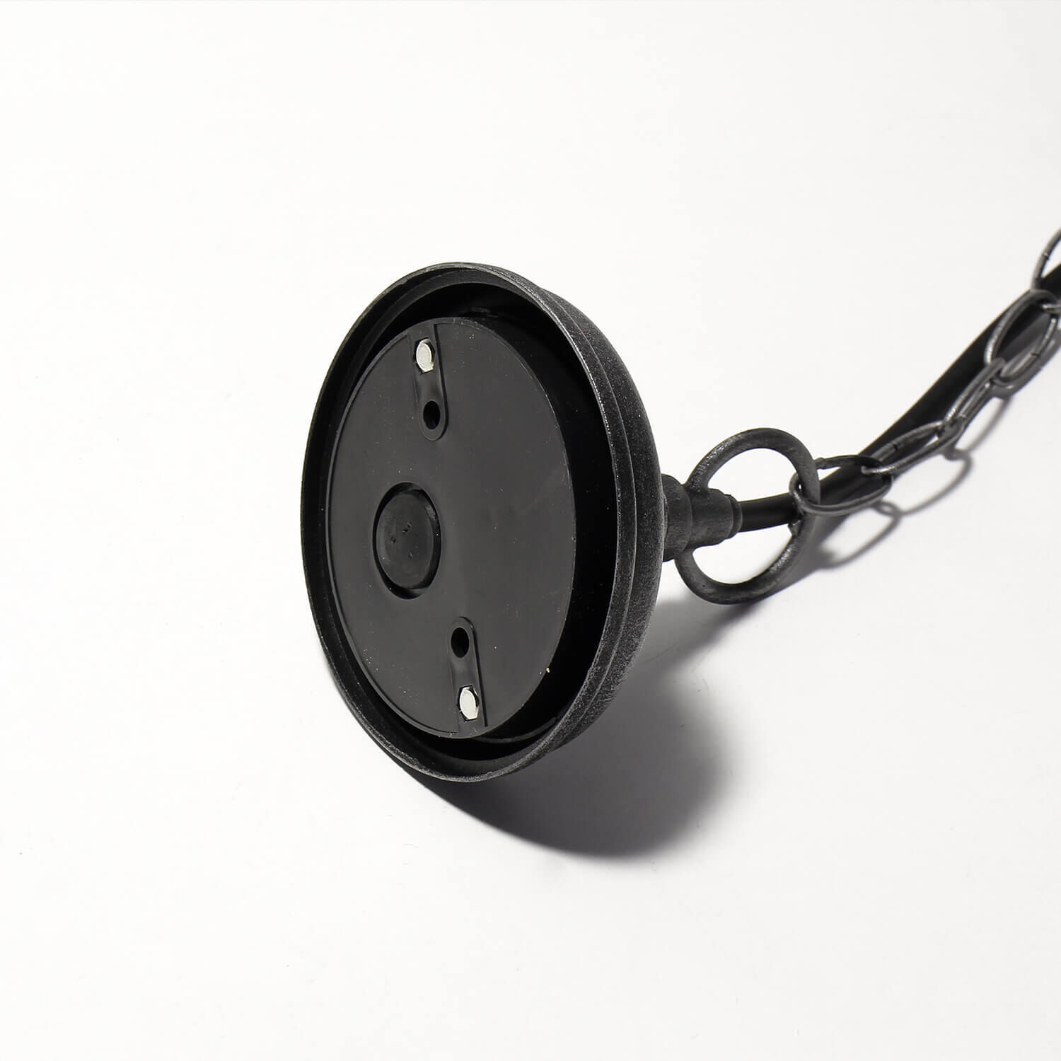 Klassische Pendelleuchte in antik silber