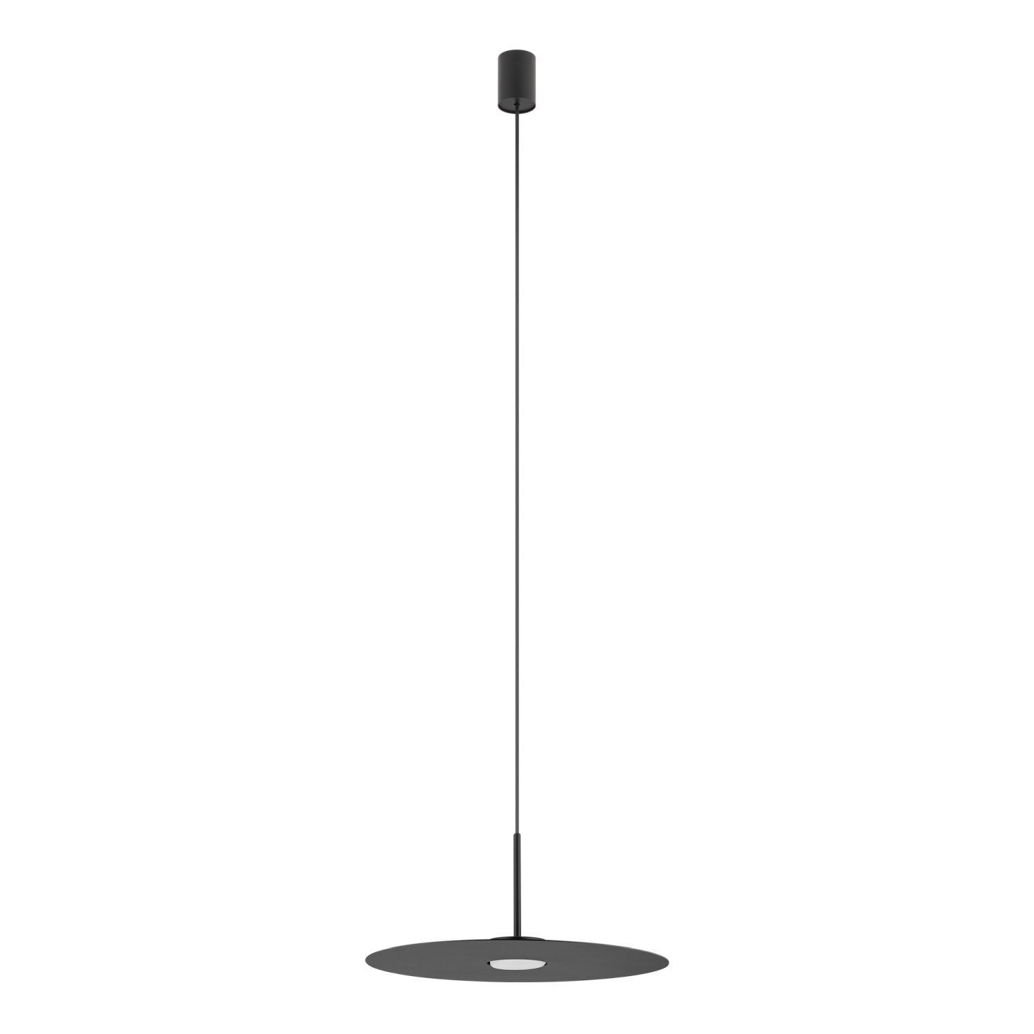 Moderne Pendelleuchte Stahl GX53 rund Ø40 cm Schwarz