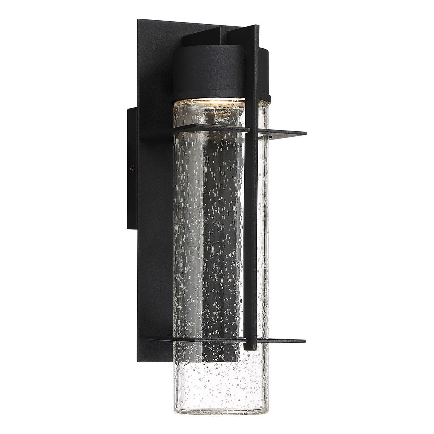 LED Wandlampe außen Alu Glas H: 36,6 cm IP44 Downlight LED Wandlampe außen Alu Glas H: 36,6 cm IP44 Downlight