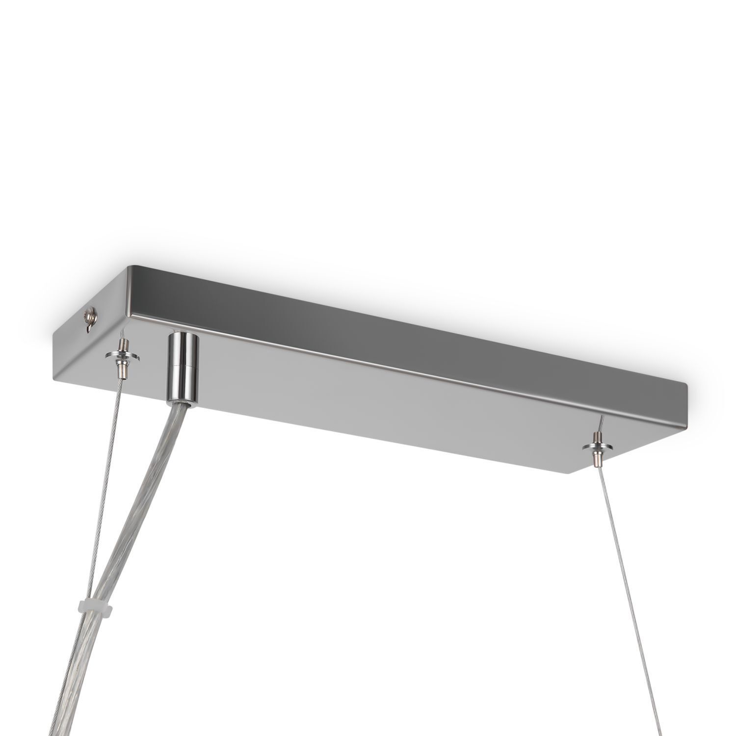 Hängeleuchte Metall Rauchglas H: max. 133,9 cm G9 HILDA