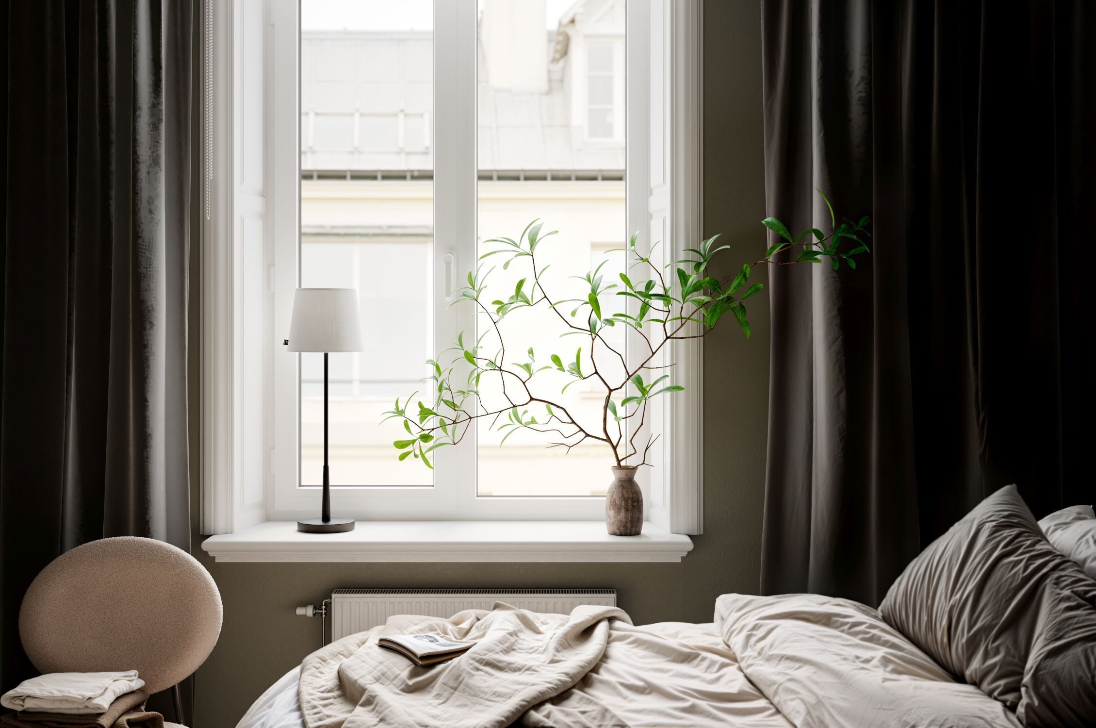 Pflanze, Fenster, Fensterbank