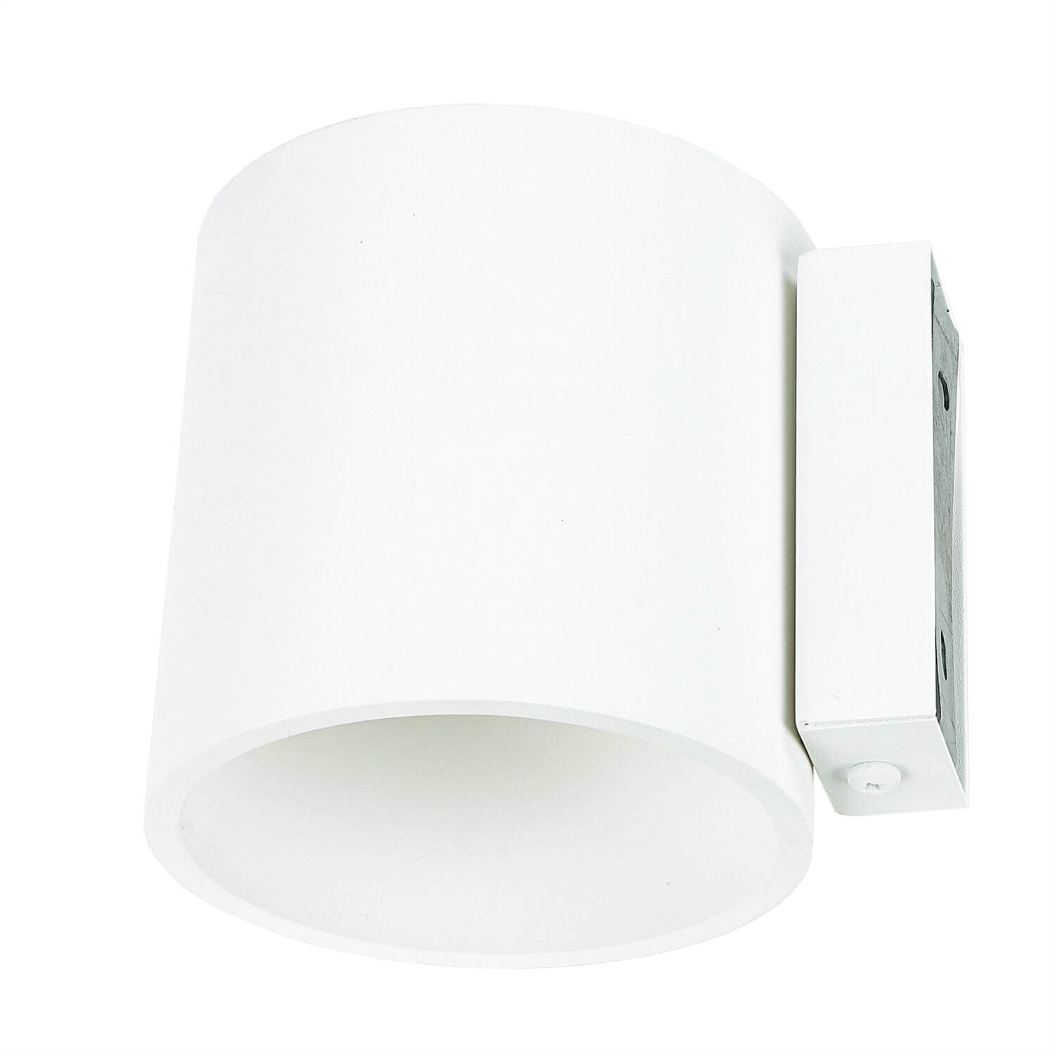 Moderne runde Wandleuchte RODA Weiß