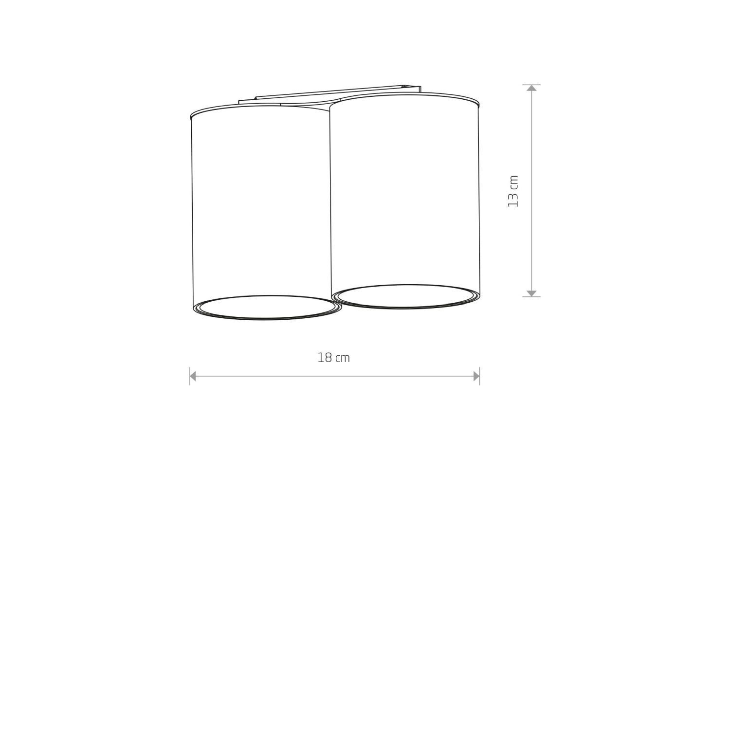 deckenlampe, zwei zylinder, wandlampe, metall, stilvoll