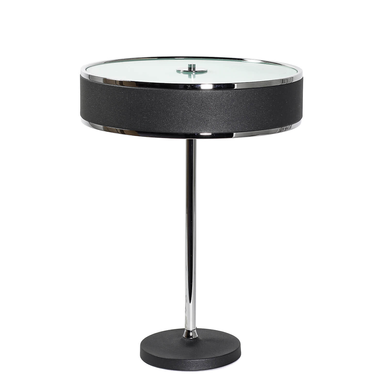 Tischleuchte in Graphit Ø35cm H:47cm Lampe LORSAN Moebel, Tabelle, Lampe, Kaffeetisch