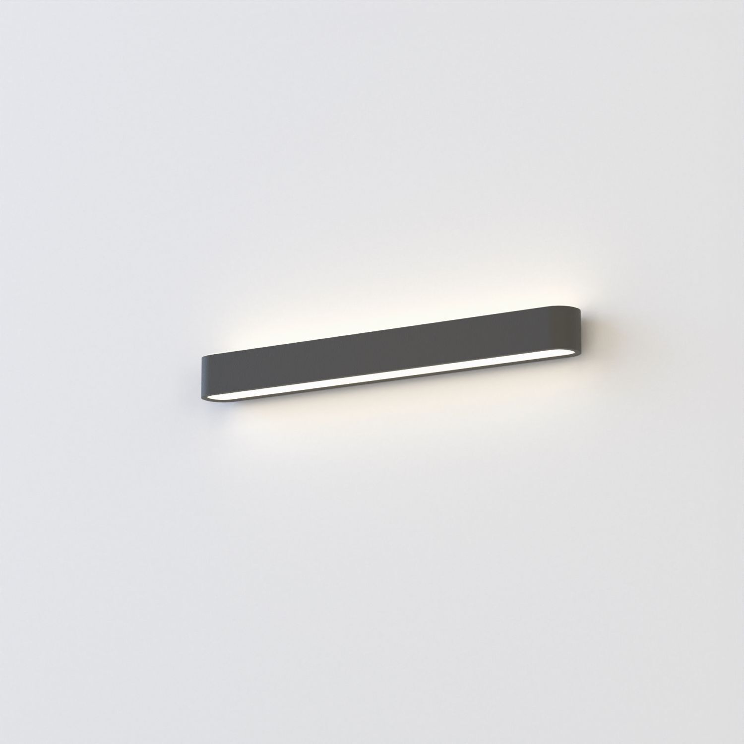 Wandleuchte Up Down 3000 K 1700 lm T8 LED Aluminium Grau