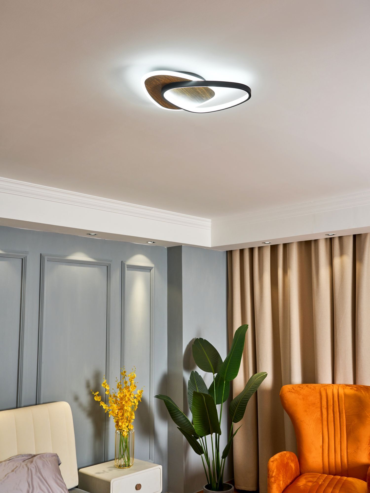 Deckenleuchte, Raumbeleuchtung, moderne Leuchte, Inneneinrichtung, Wohnkultur