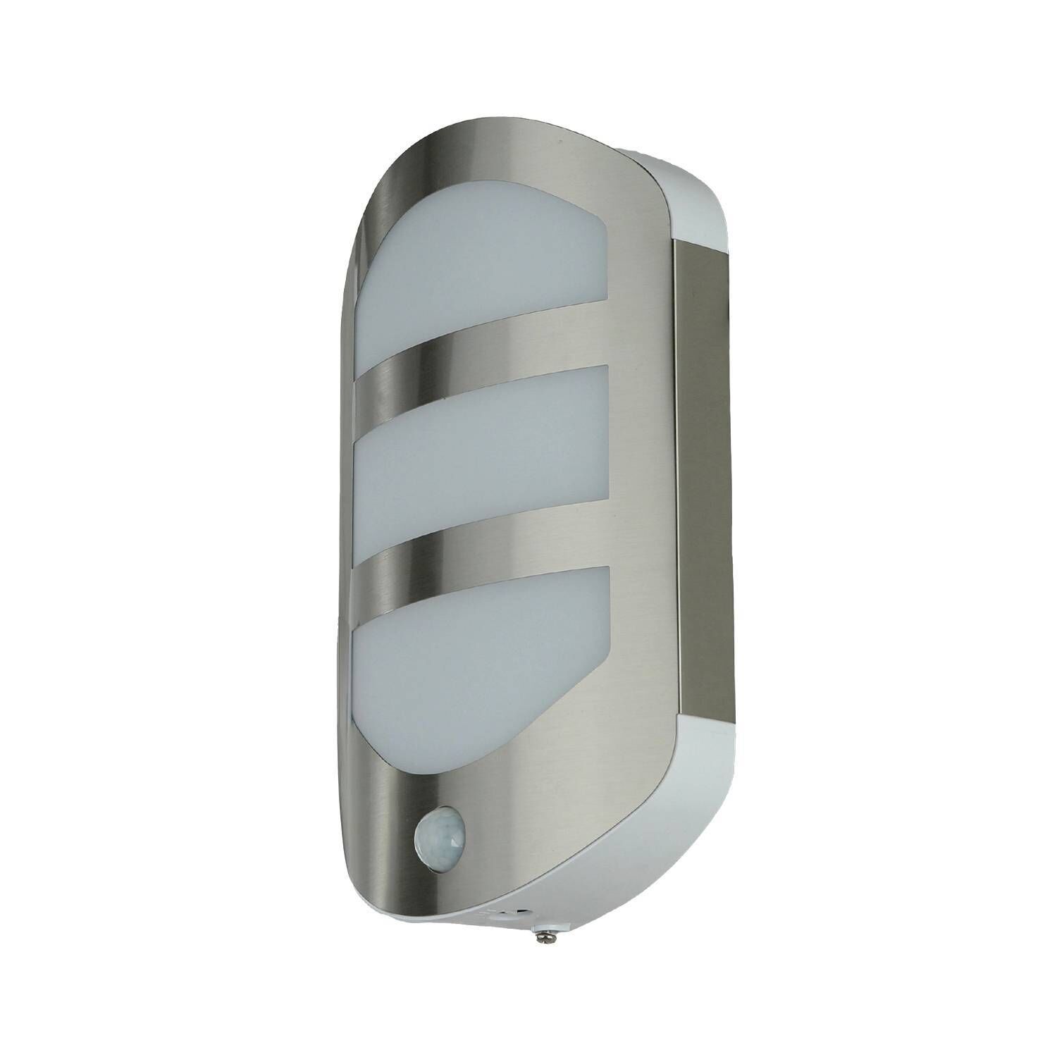 Wandleuchte, Außenleuchte, Edelstahl, Sensor, Erhellungsschicht
