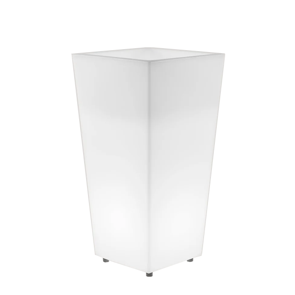 Beleuchtete Blumentöpfe Stehlampe, Lampenfuß, Weißes Licht, Kugellampe, Standleuchte