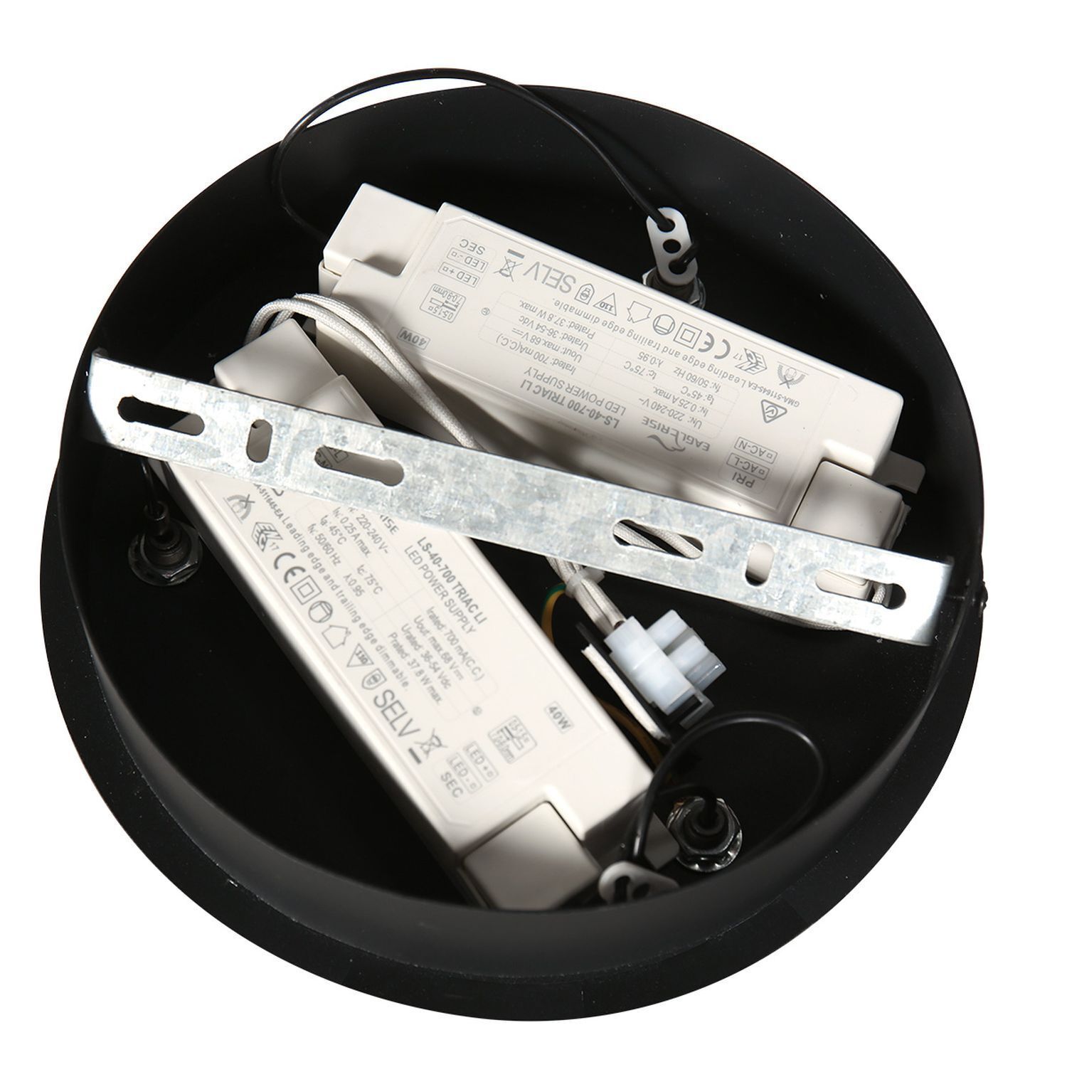 LED Hängelampe Metall Kunststoff 80 cm rund 60 W 2700 K LED Hängelampe Metall Kunststoff 80 cm rund 60 W 2700 K