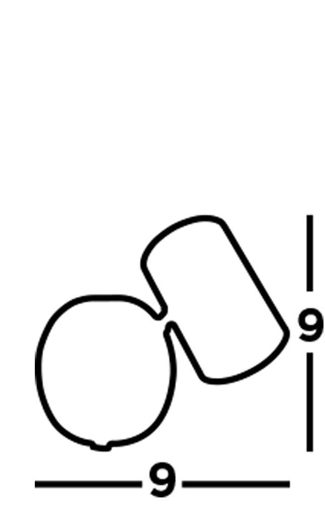 LED Wandleuchte Chrom 3000 K 359 lm Metall verstellbar Rauchrohr