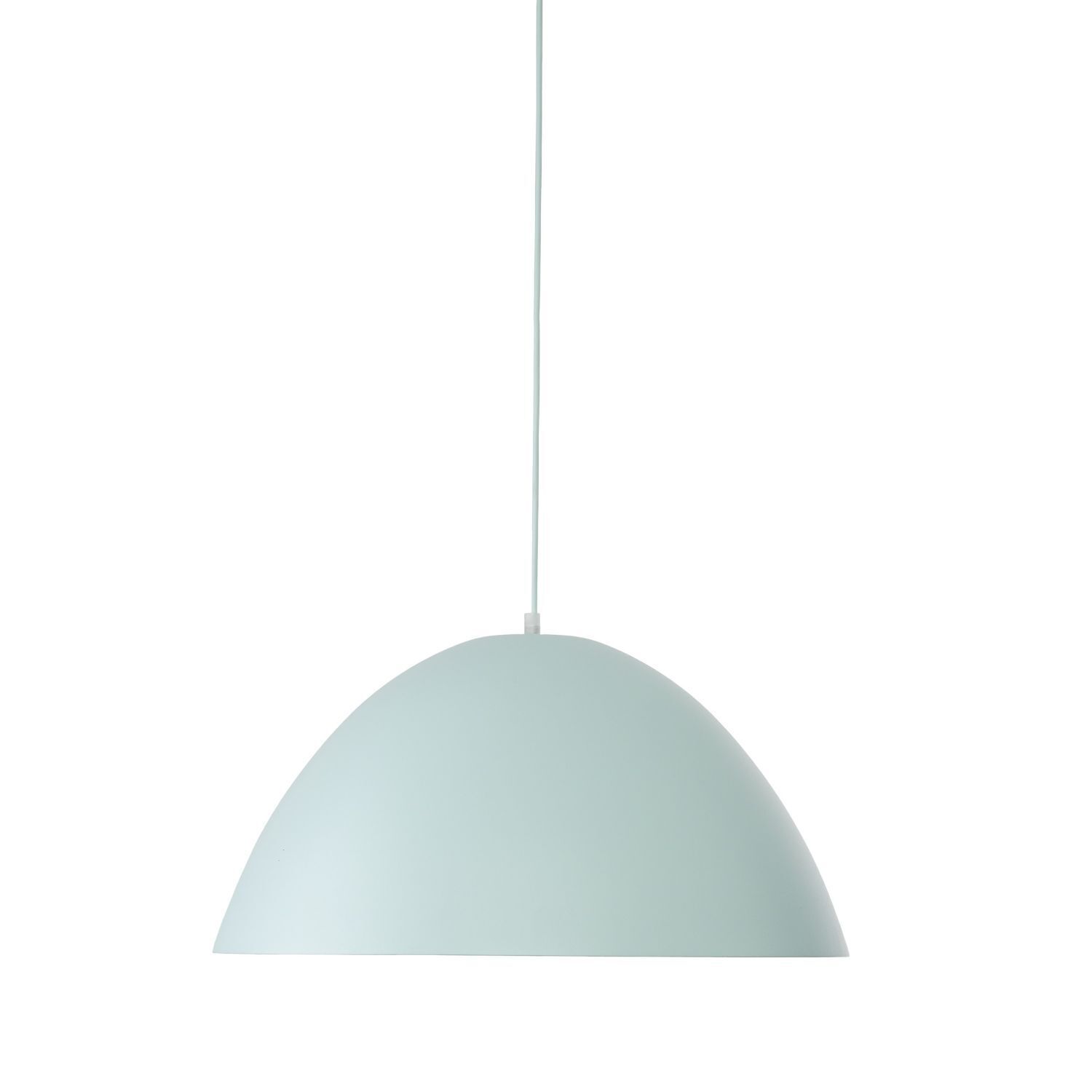Hängeleuchte Metall Ø 50 cm H: max. 170 cm E27 Mint Grün