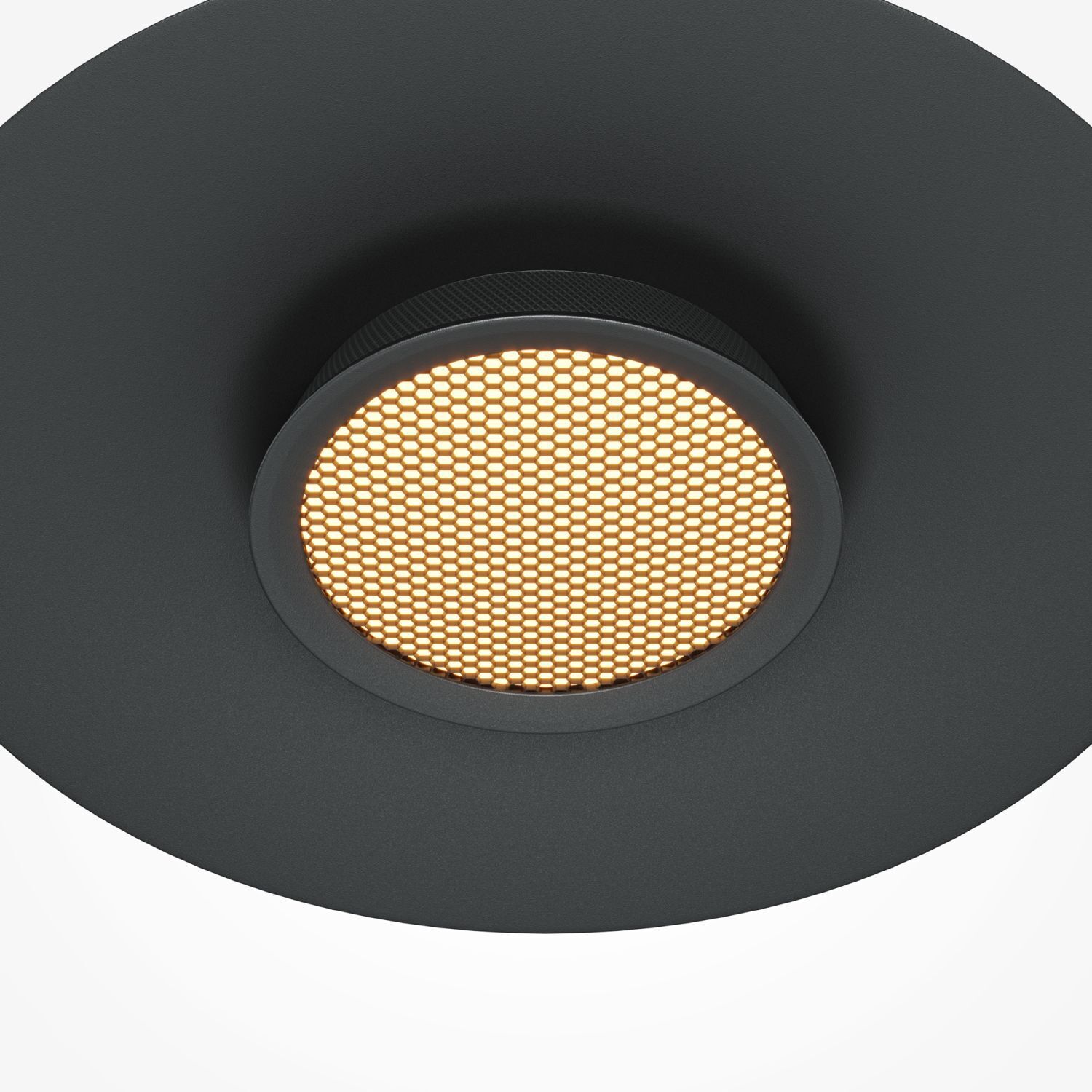 LED Pendelleuchte Aluminium warmweiß 3000 K 500 lm rund Elektronik, Sprecher