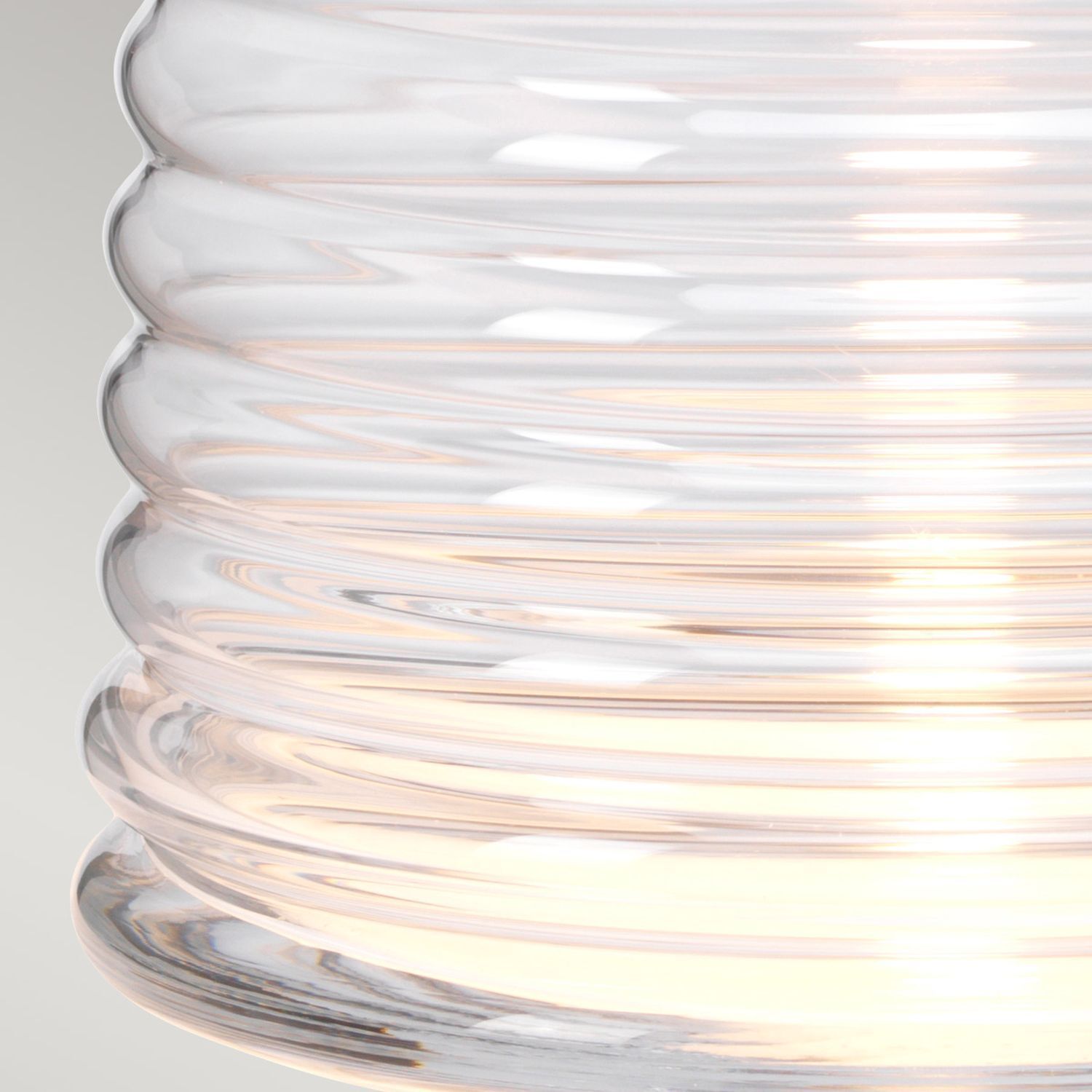 Tischlampe Glasfuß beleuchtet 64,3 cm E27 + GU10 LED Krug, Schüssel, Glas