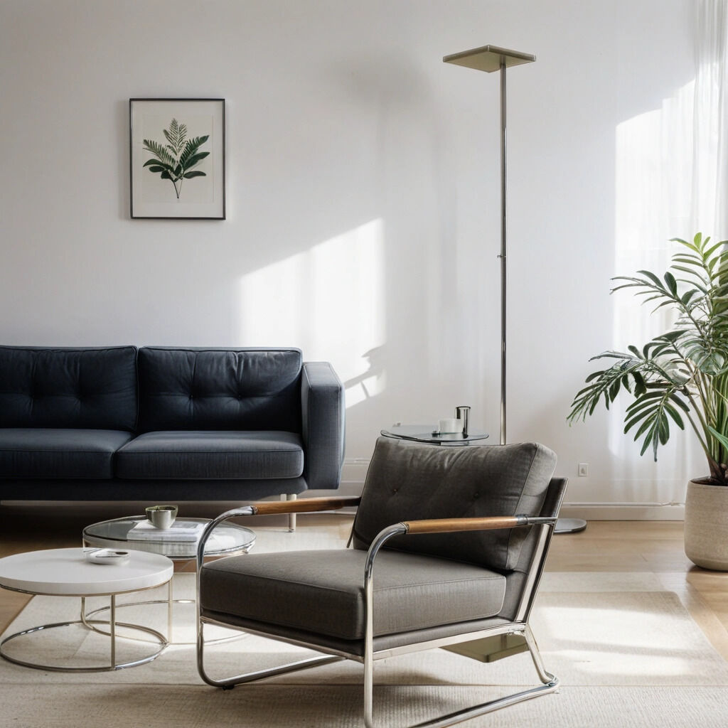Lampe, Pflanze, Mobiliar, Stuhl, Couch