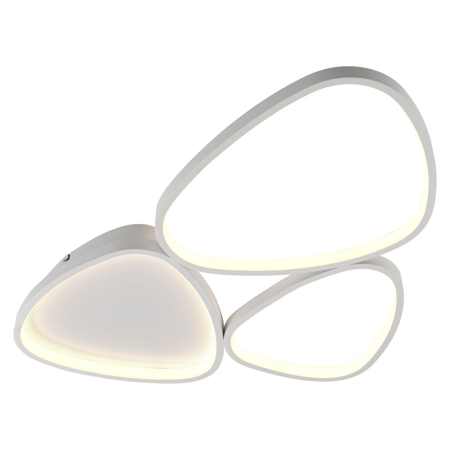 LED Deckenleuchte Weiß Metall 3000 K 3800 lm L:69,5 cm