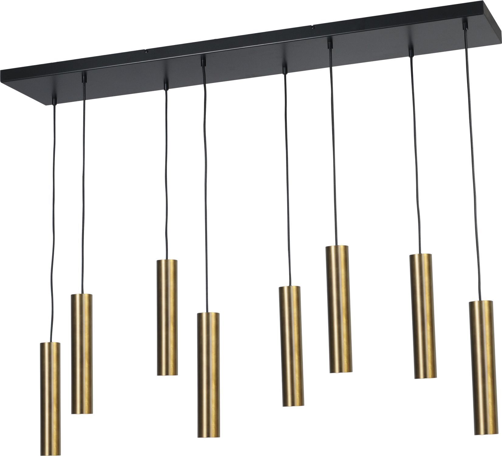 Pendelleuchte Messing antik Schwarz verstellbar GU10