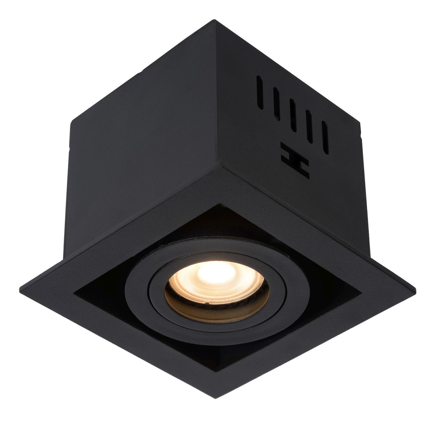 Wandleuchte, Kubus-Deckenleuchte, Einbauleuchte, Schwarze Leuchte, LED Spotlight