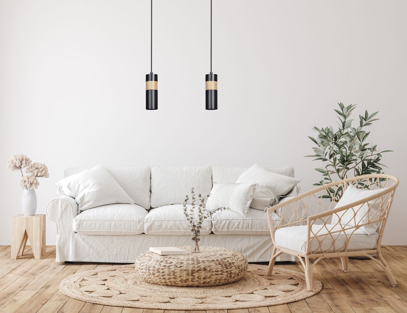 Dekoration für Zuhause, Lampe, Kissen, Mobiliar, Wohnzimmer