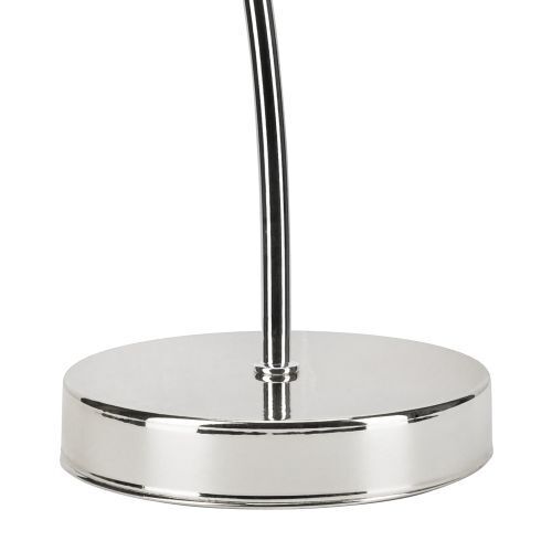 Tischlampe MADALYNN Chrom Modern H:32cm Metall