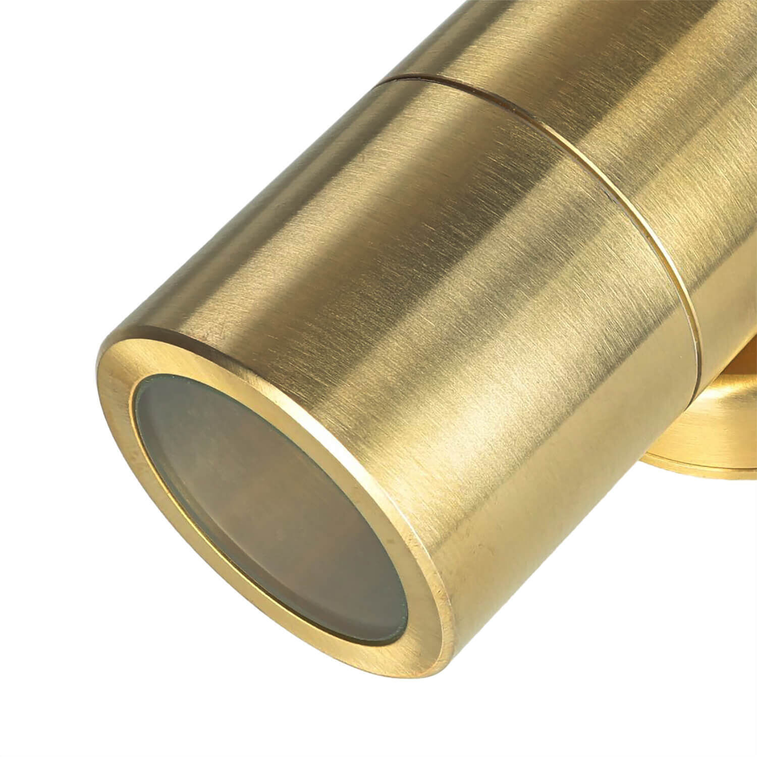 Rostfreie Wandleuchte Messing IP54 GU10 PHILIPOS