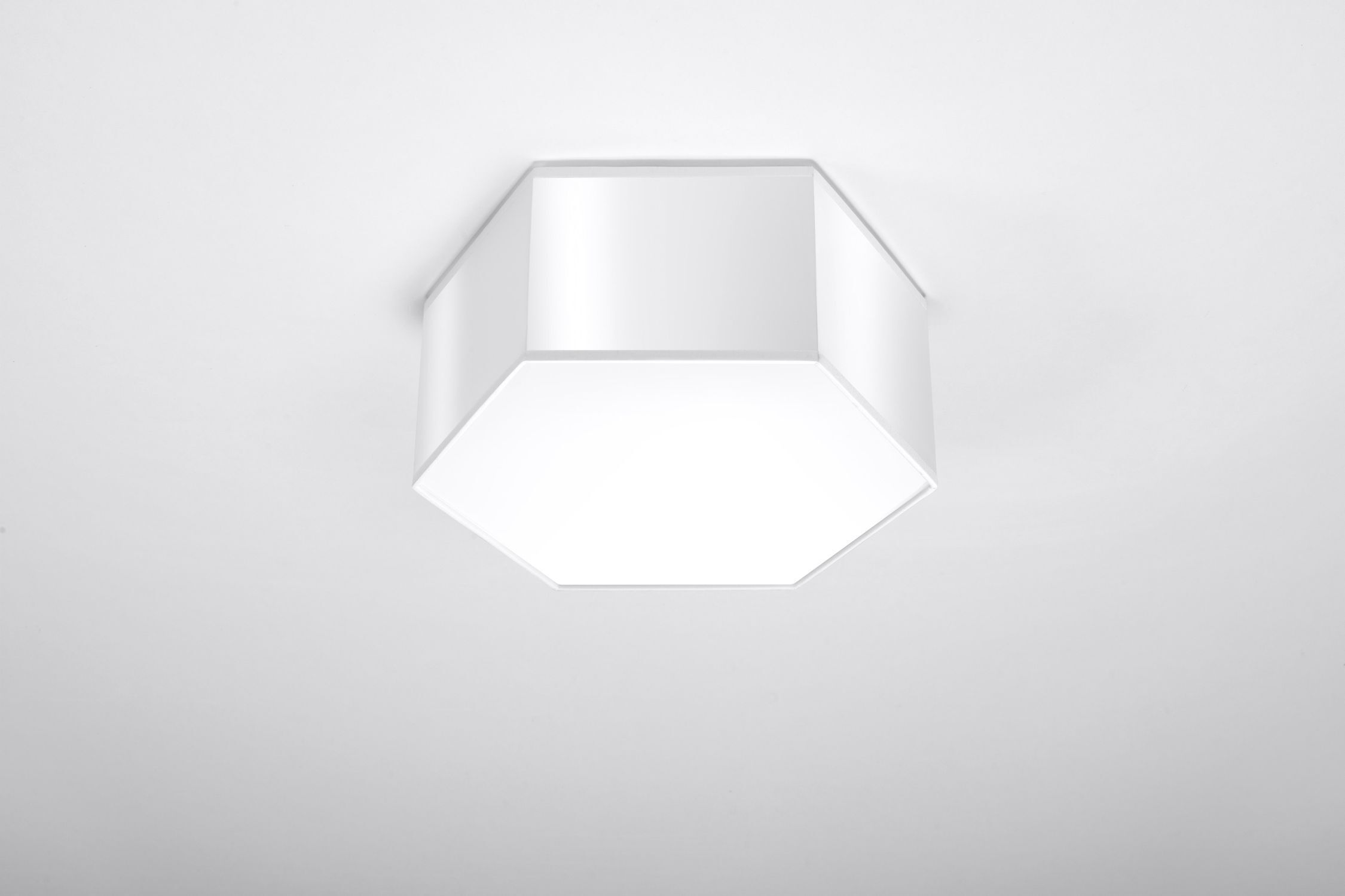 Deckenleuchte Weiß 30,5 cm lang für 2x E27 blendarm