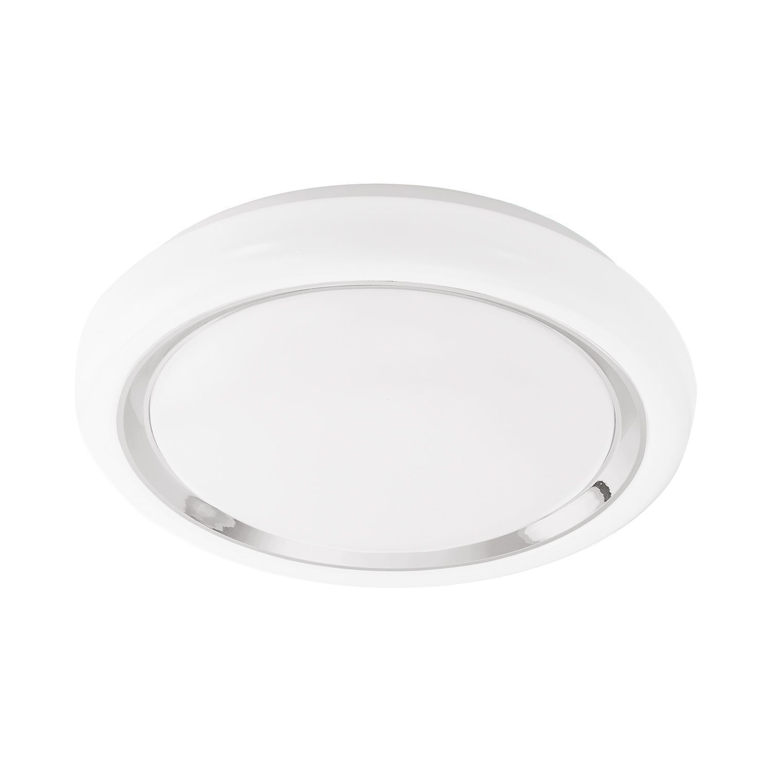 Deckenleuchte LED Capasso Chrom Ø34cm Deckenleuchte, Leuchte, Teller