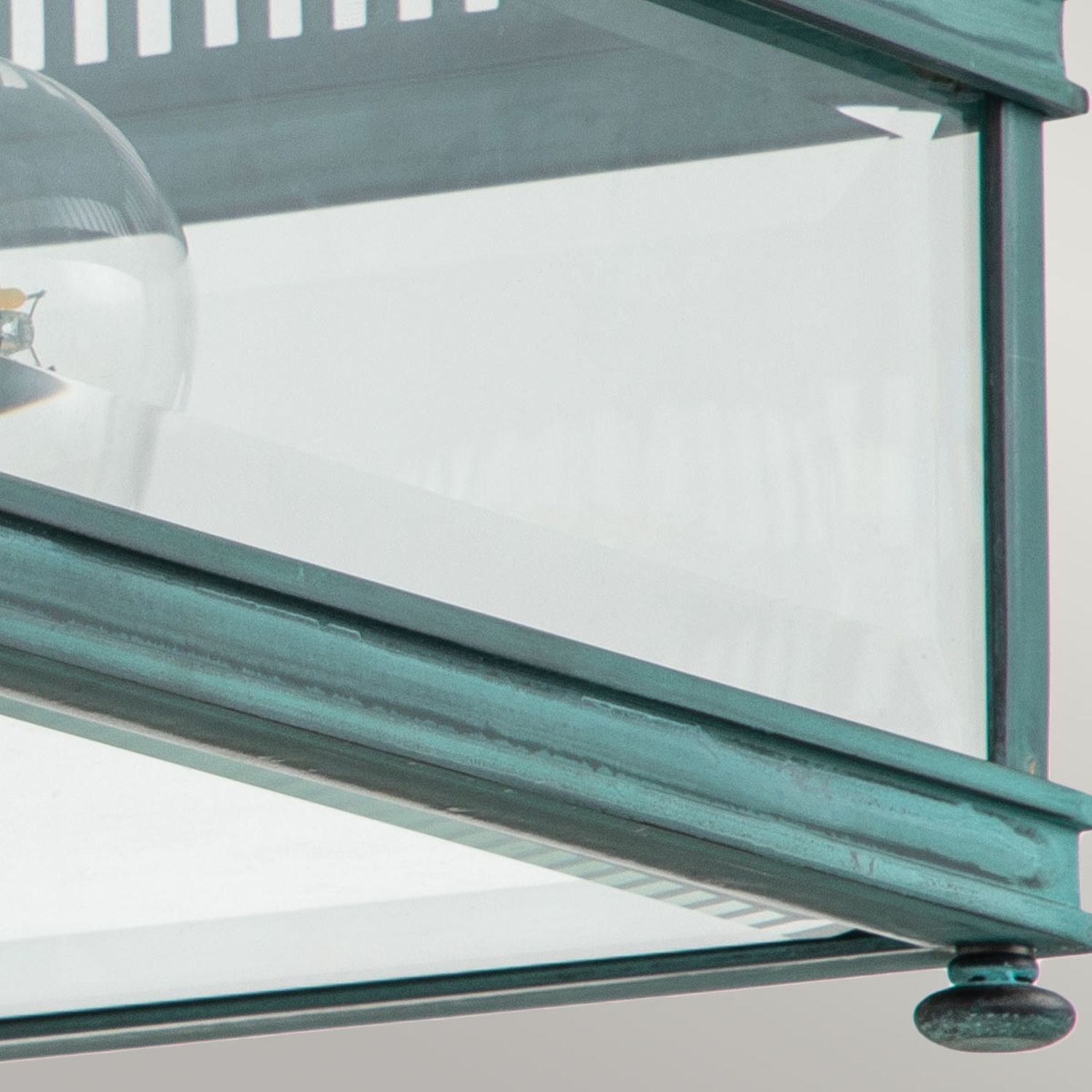 glas, laterne, grüner rahmen, glasplättchen, ballon luminant