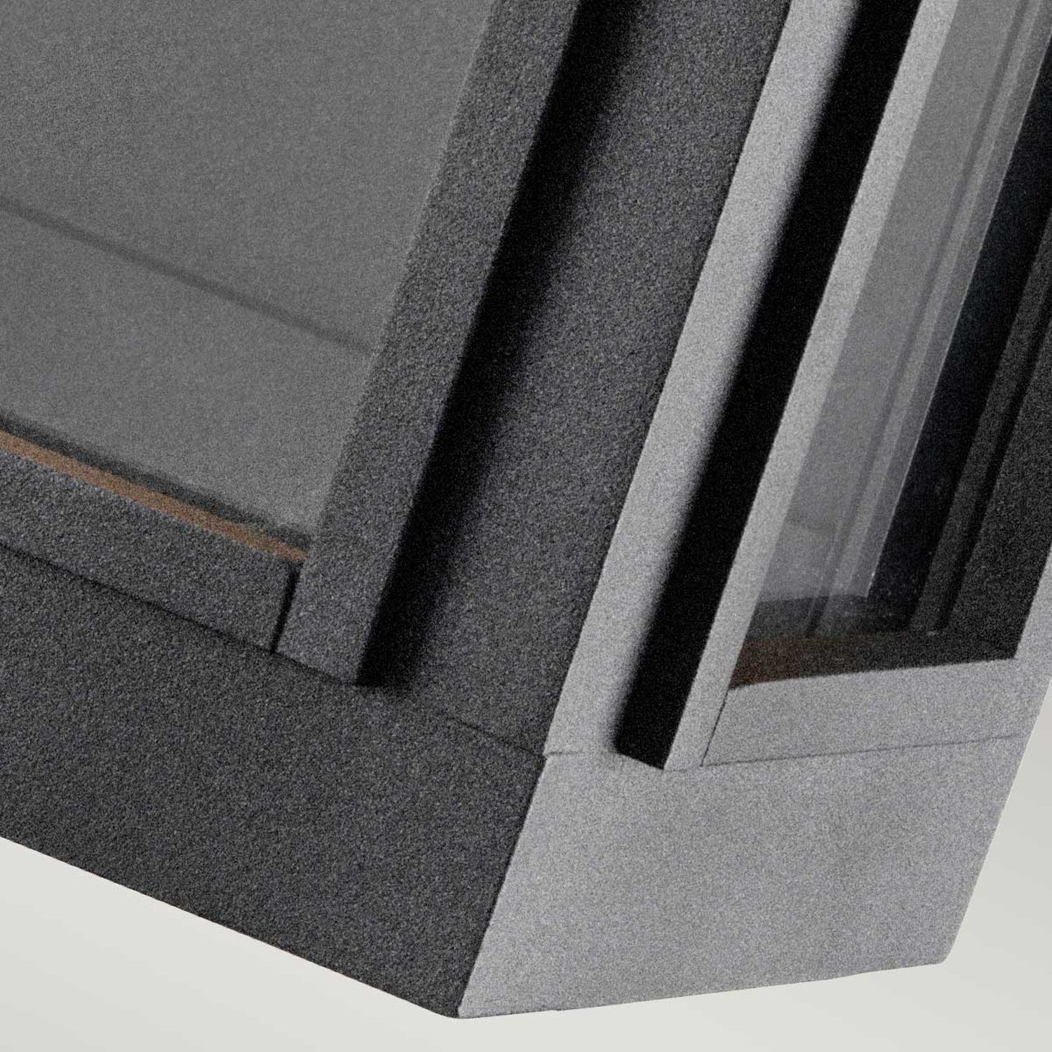 Außenlampe Balkon Wand E27 IP44 H: 35,5 cm Vintage Design Fußboden, Schaum, Bodenbeläge