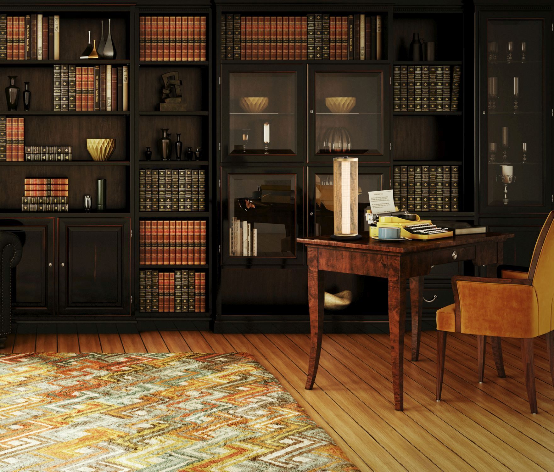 Dimmbare LED Tischlampe Metall mit Touch 35 cm bücherregal, bibliothek, wohnzimmer, schreibtisch, antiklook