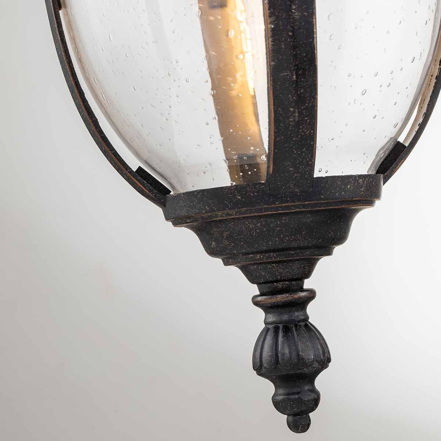 Wandlampe außen IP44 54,3 cm hoch in Bronze Rustikal