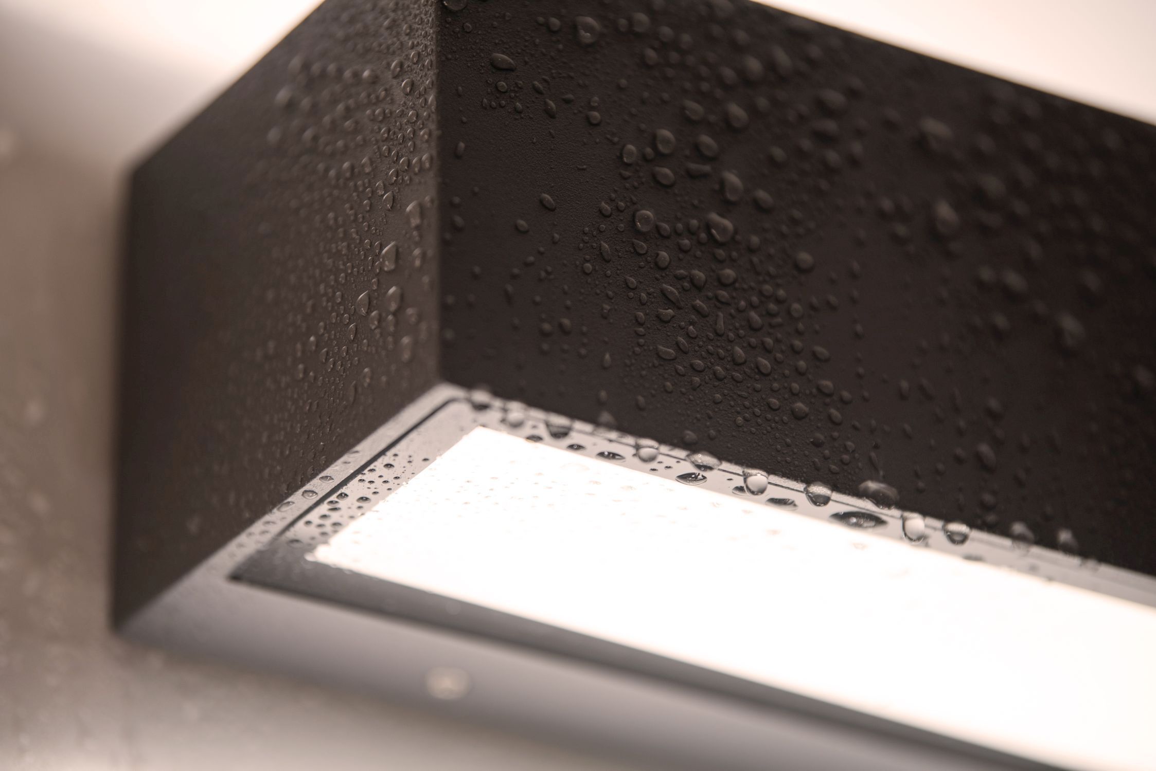 LED Wandlampe Up Down Aluminium Anthrazit B:14 cm IP54