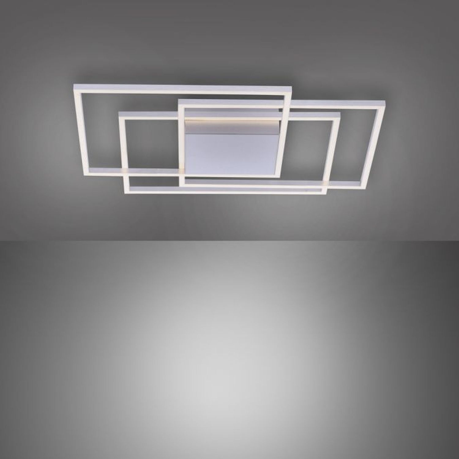 LED Deckenlampe dimmbar in Stahl L:75 cm 5760 lm Modern Deckenleuchte