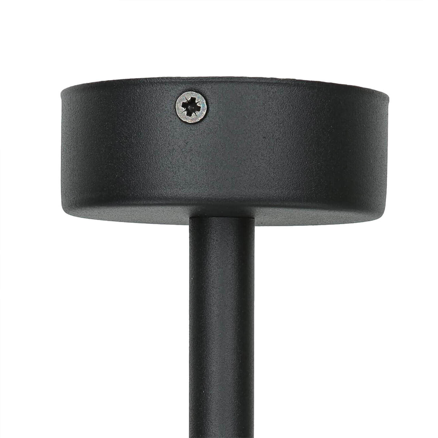 Runde Deckenlampe Stoffschirm in Petrol E27 Ø40 cm