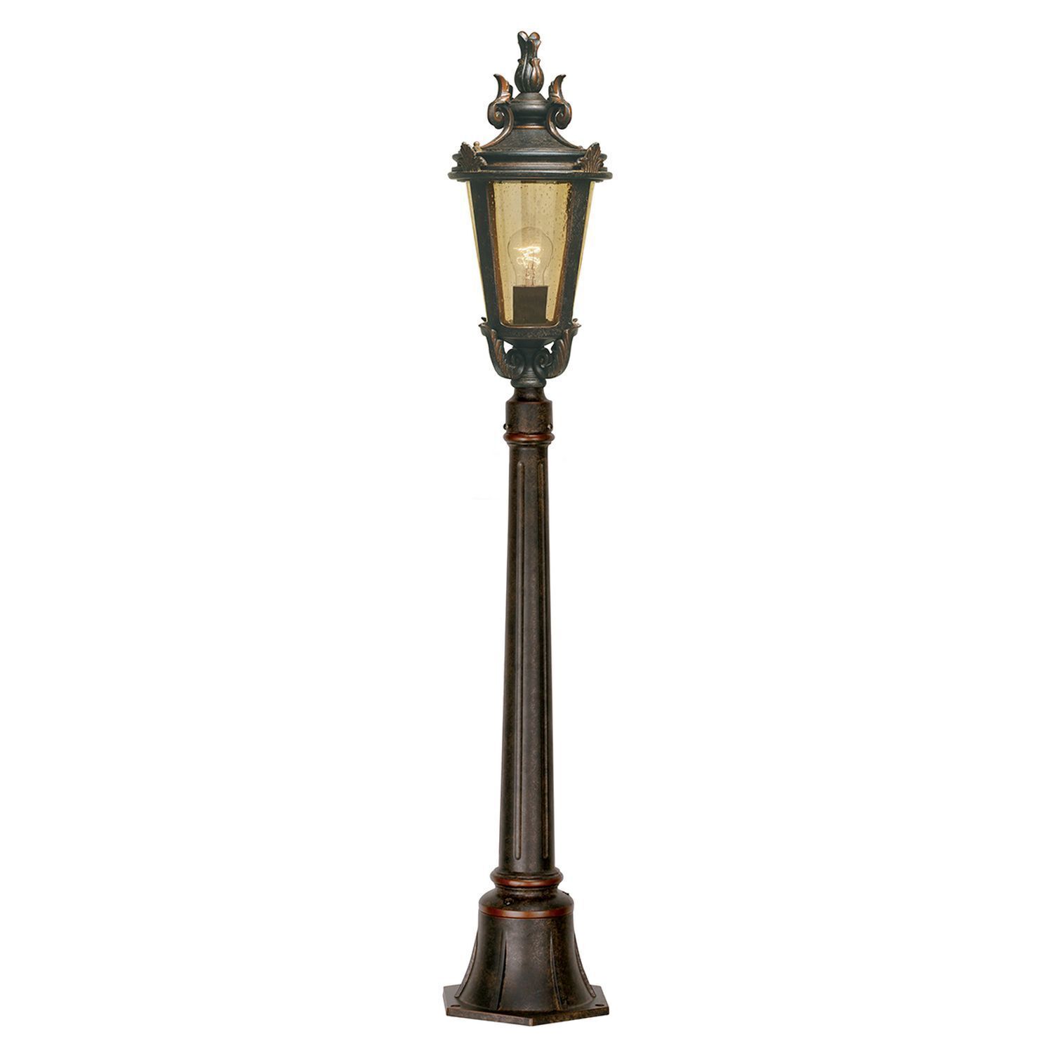 Garten Standleuchte BISHOP H:117cm in Bronze antik