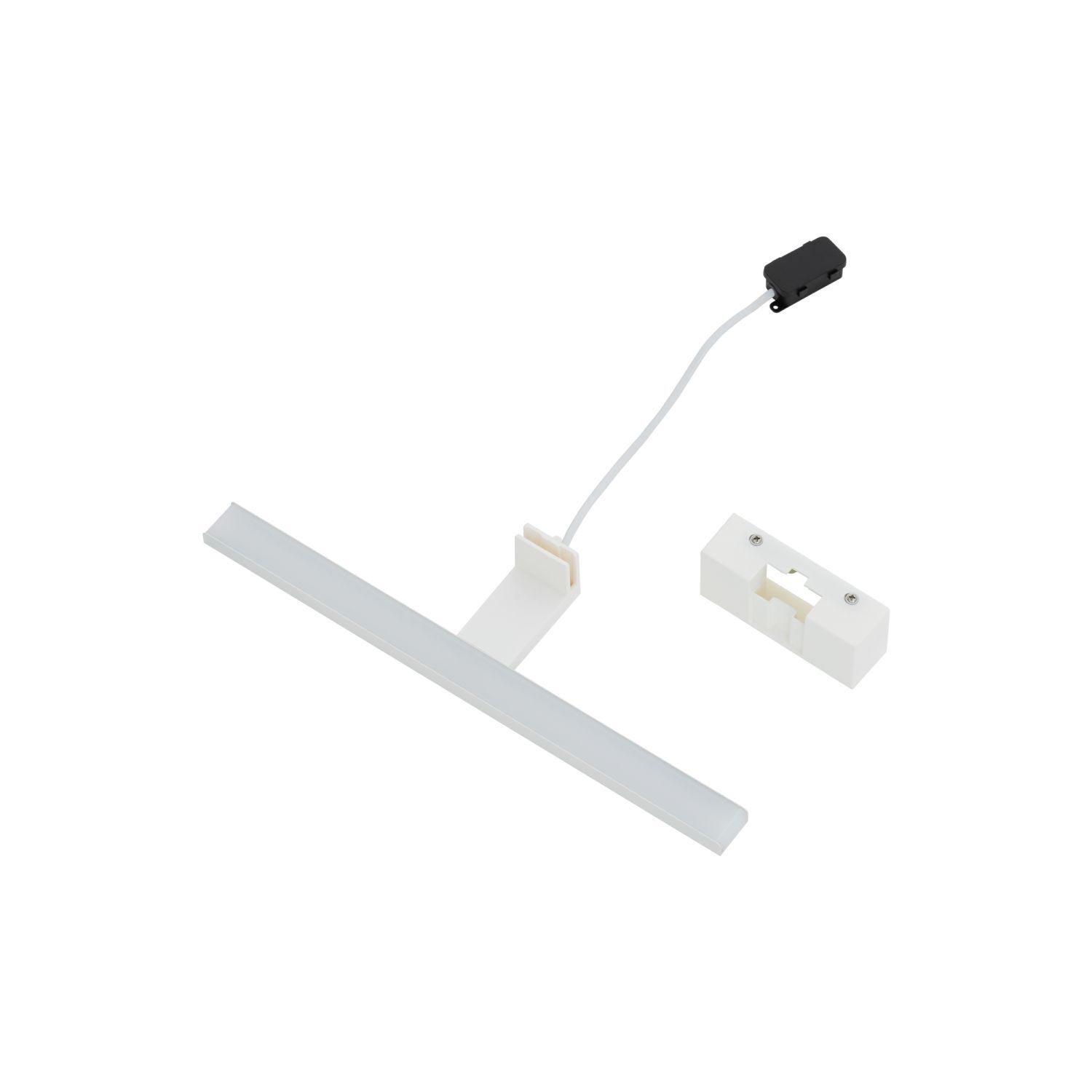 LED Spiegelleuchte neutralweiß 4000 K 650 lm IP44 Weiß