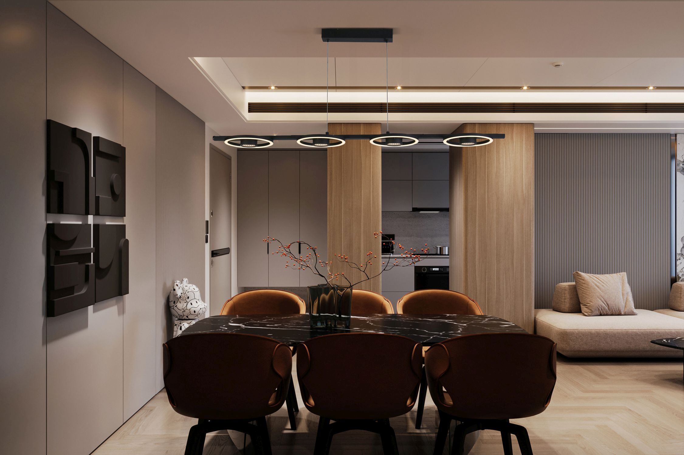 Drinnen, Innenarchitektur, Inneneinrichtung, Esszimmer, Tisch