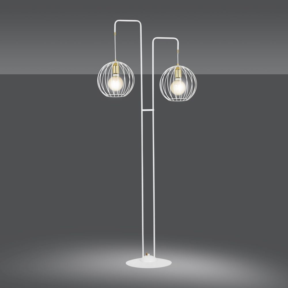 Stehlampe Wohnzimmer 155 cm niedrig verstellbare