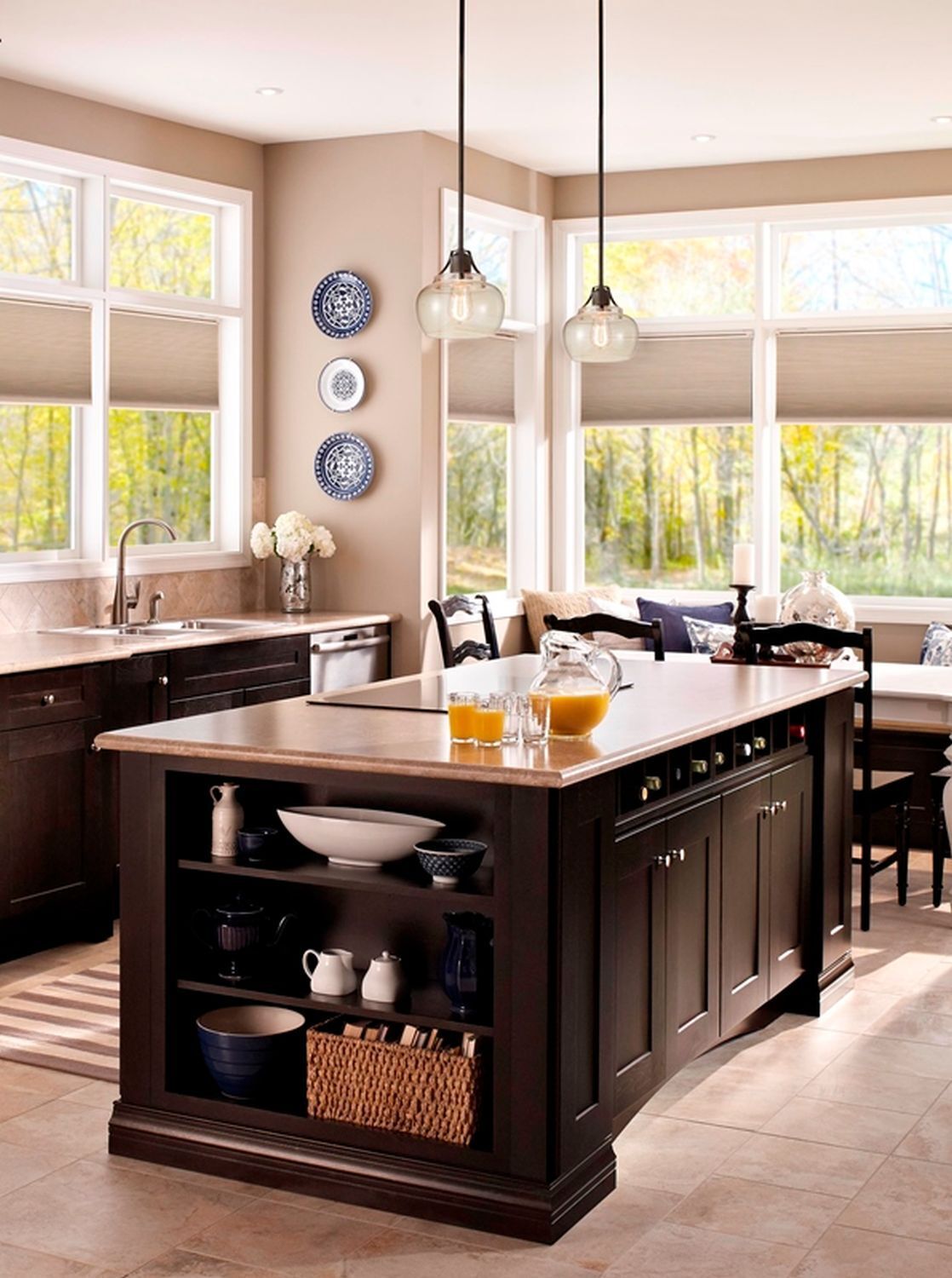 Deckenleuchte LANA Rost Optik Ø20cm kürzbar Lampe Drinnen, Küche, Kücheninsel, Innenarchitektur