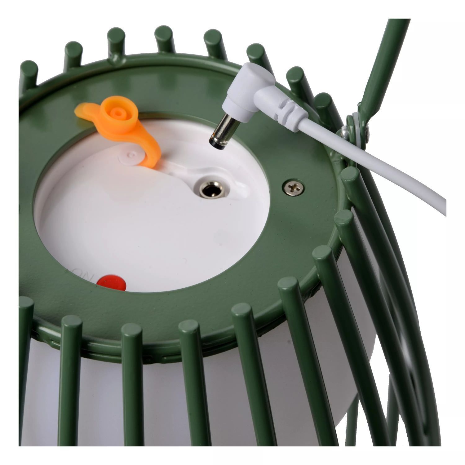 LED Akku Tischlampe dimmbar Grün IP44 40 cm Terrasse Sinken, Waschbeckenhahn