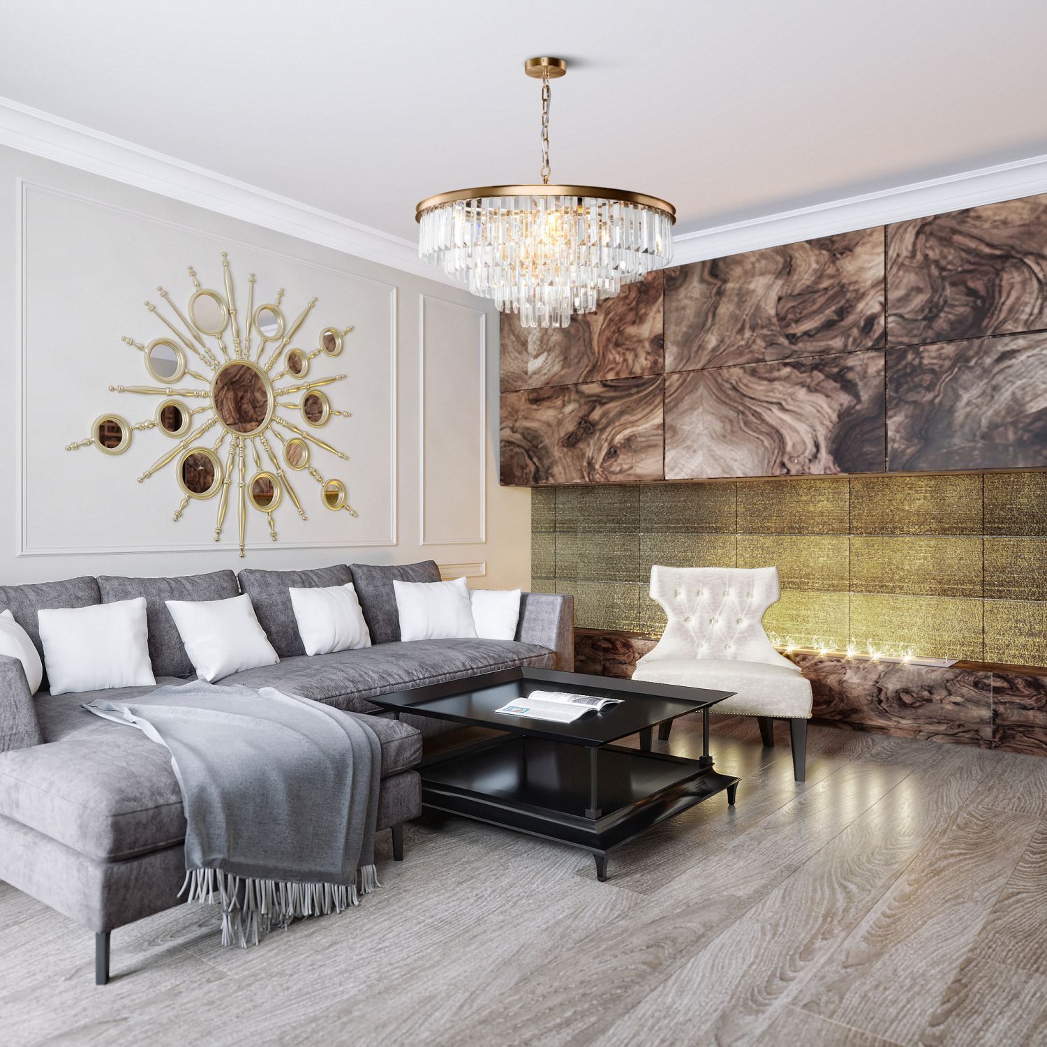 Innenarchitektur, Inneneinrichtung, Kronleuchter, Tabelle, Wohnzimmer