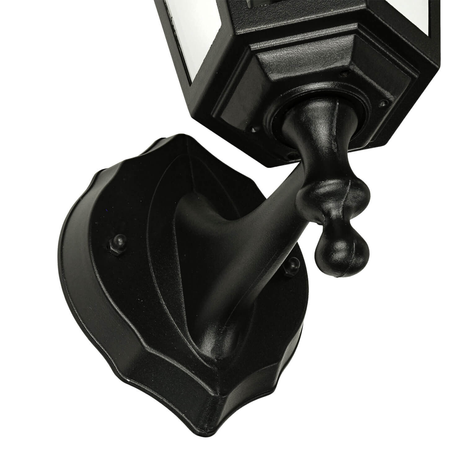 Rustikale Laternen Außenwandleuchte PARIS Schwarz Rustikale Laternen Außenwandleuchte PARIS Schwarz