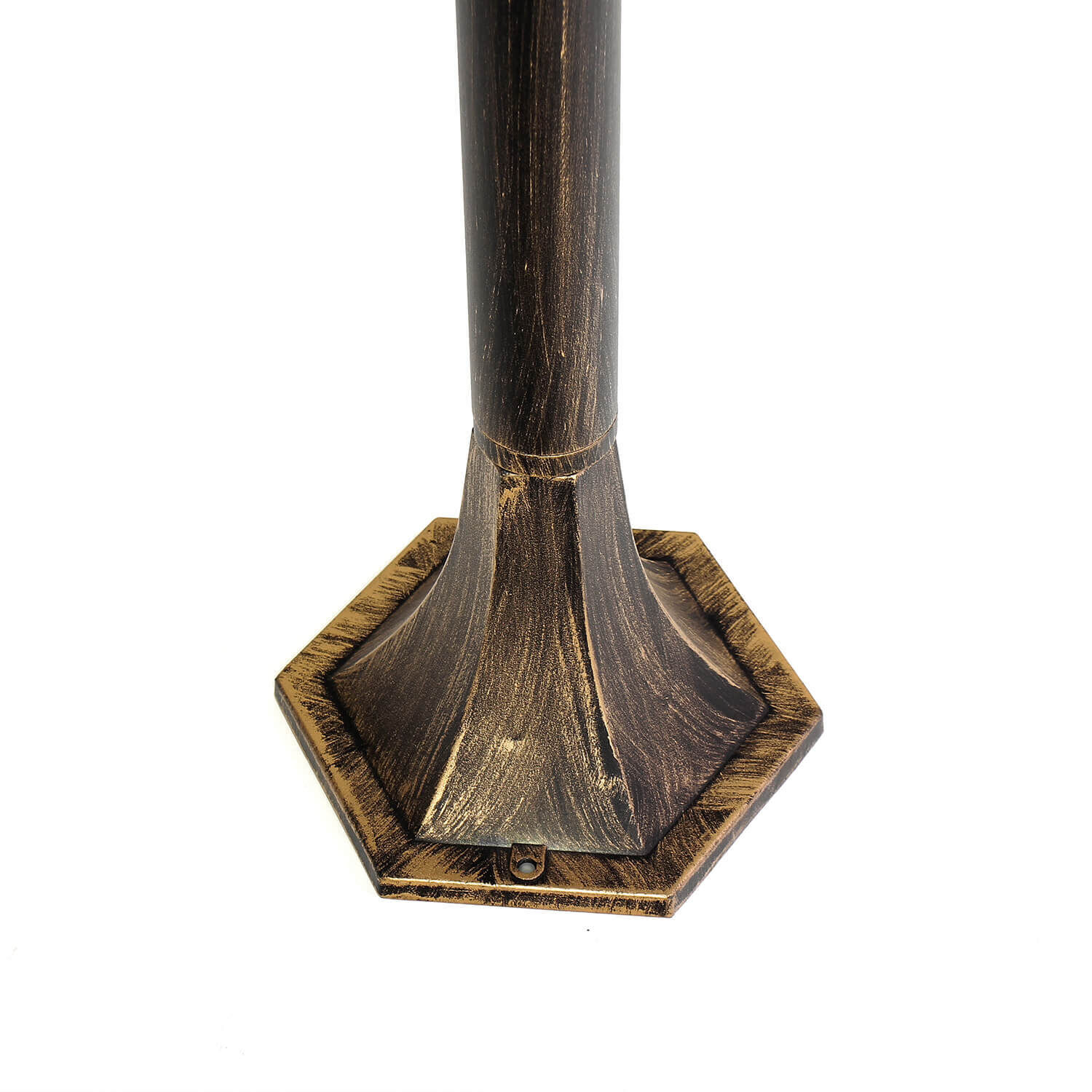 Außen Stehleuchte Schwarz Kupfer wetterfest 1,13m BRISTOL II Moebel