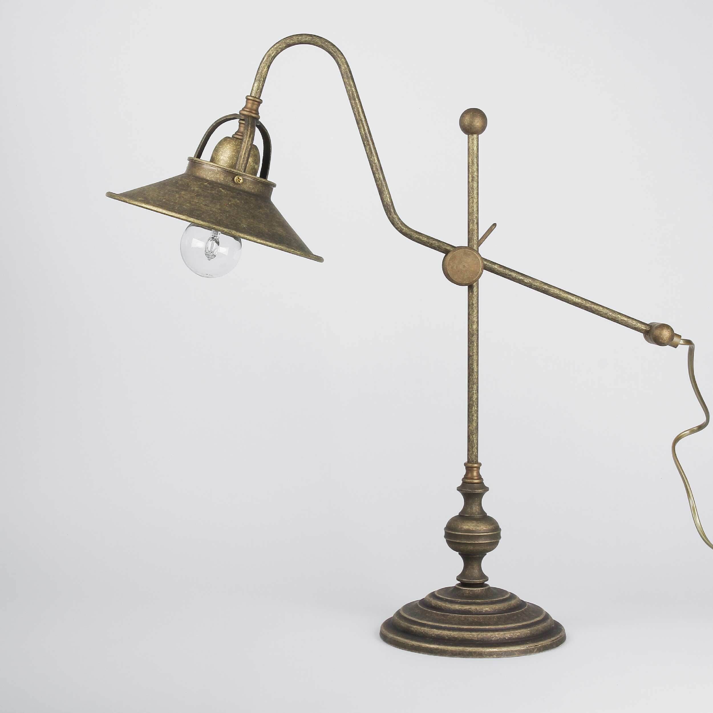 Lampe, Lampenschirm, Bronze