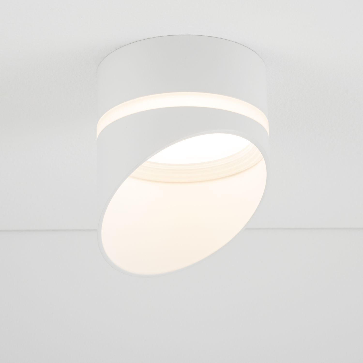Einbauleuchte Decke Ø 8,5 cm H: 12 cm GX53 Weiß