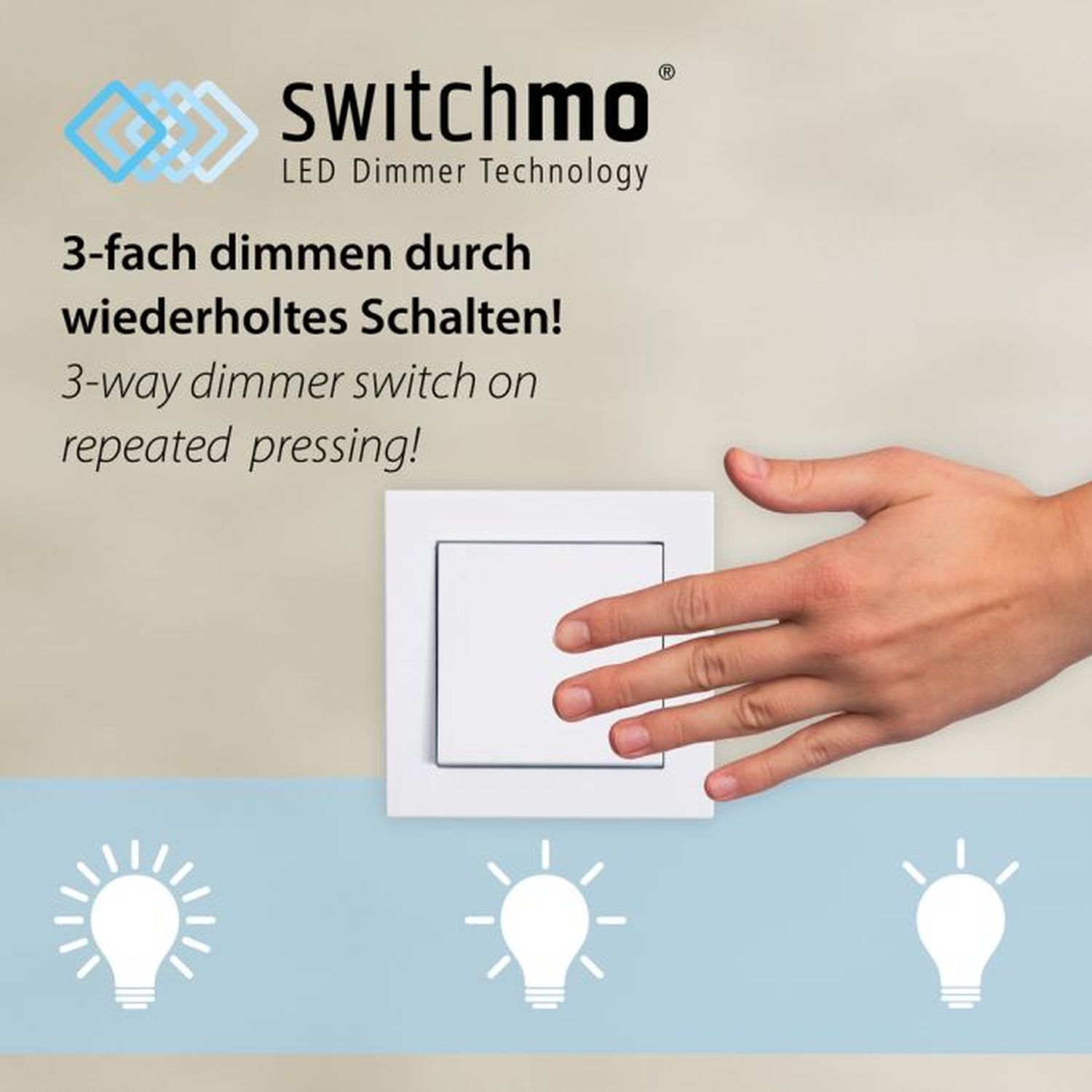 Dimmbare LED Pendelleuchte Ø58,5 cm 3000 K in Messing