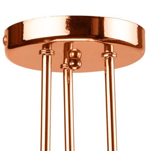 Moderne Deckenleuchte in Kupfer Wohnzimmer Lampe