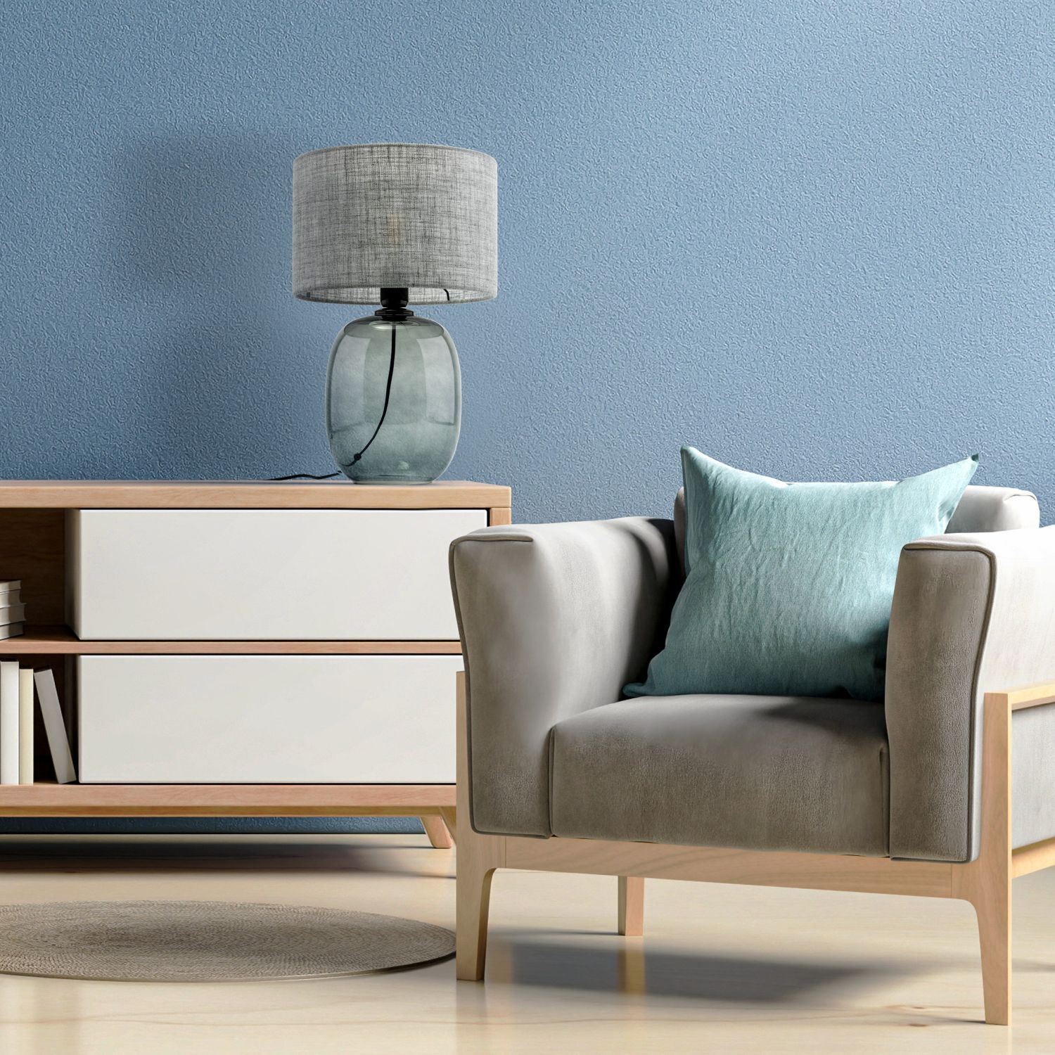 Lampe, Kissen, Mobiliar, Stuhl